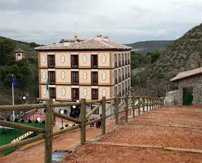 Vista del valle desde la finca